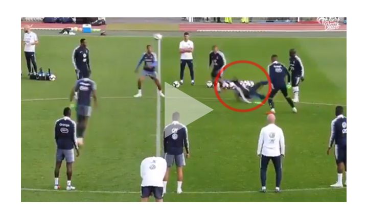 Tak Mbappe ZAŁATWIŁ Dembele na trenigu... :D [VIDEO]